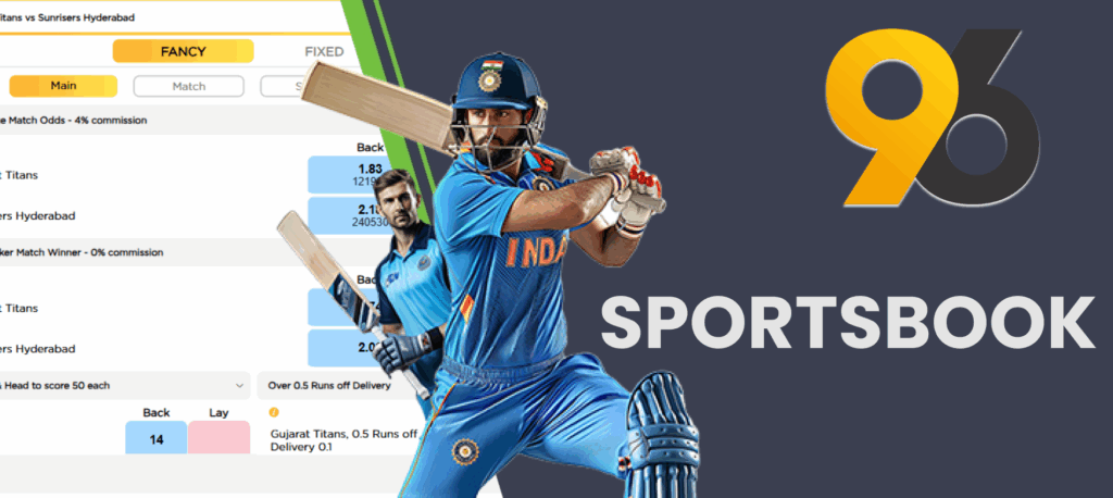 Types of sports on 96IN Sportsbook