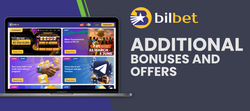 Bilbet India bonus offers