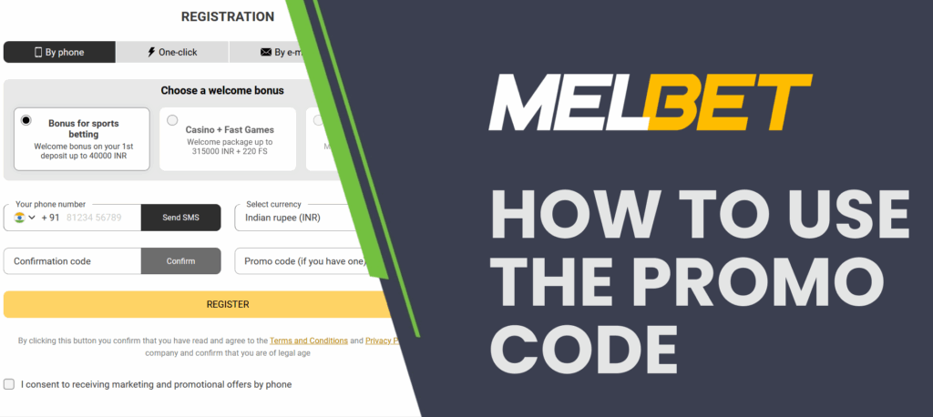 Guide to use the Melbet promo code step by step