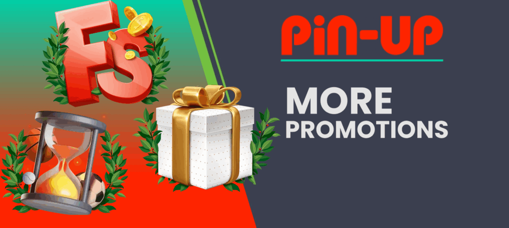 Pin Up India casino bonuses list