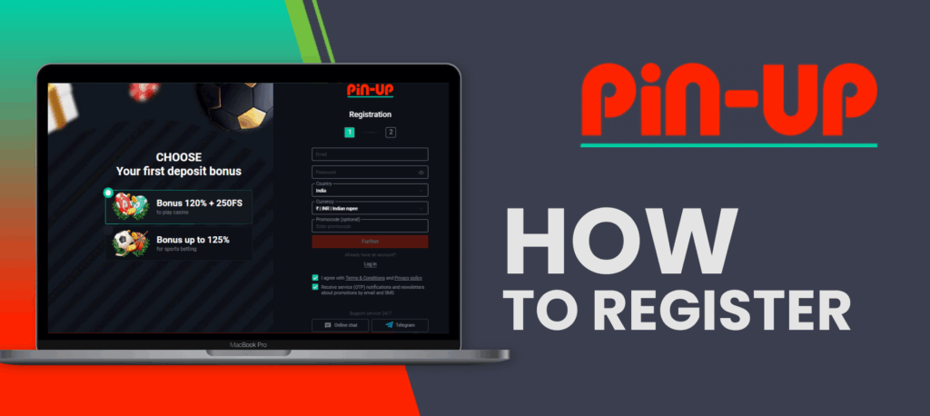 Pin-Up registration India