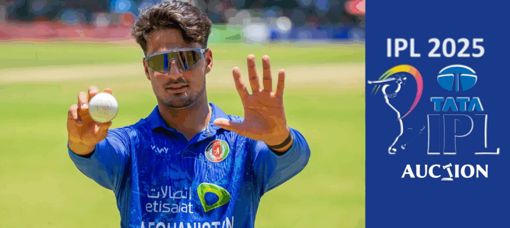Allah Ghazanfar featured during IPL 2025 auction before joining Sunrisers Eastern Cape