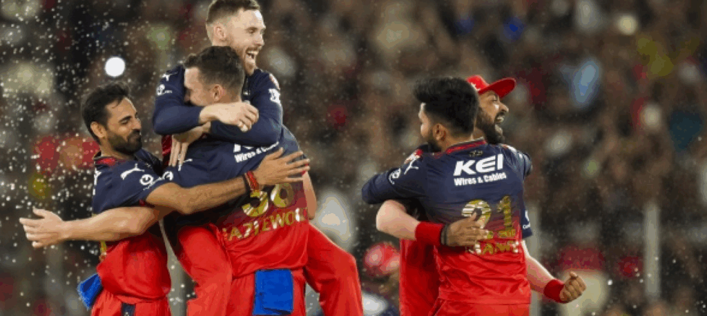 RCB wins IPL 2025 final vs Punjab Kings