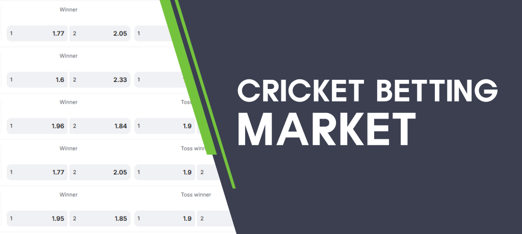 Features of cricket betting markets